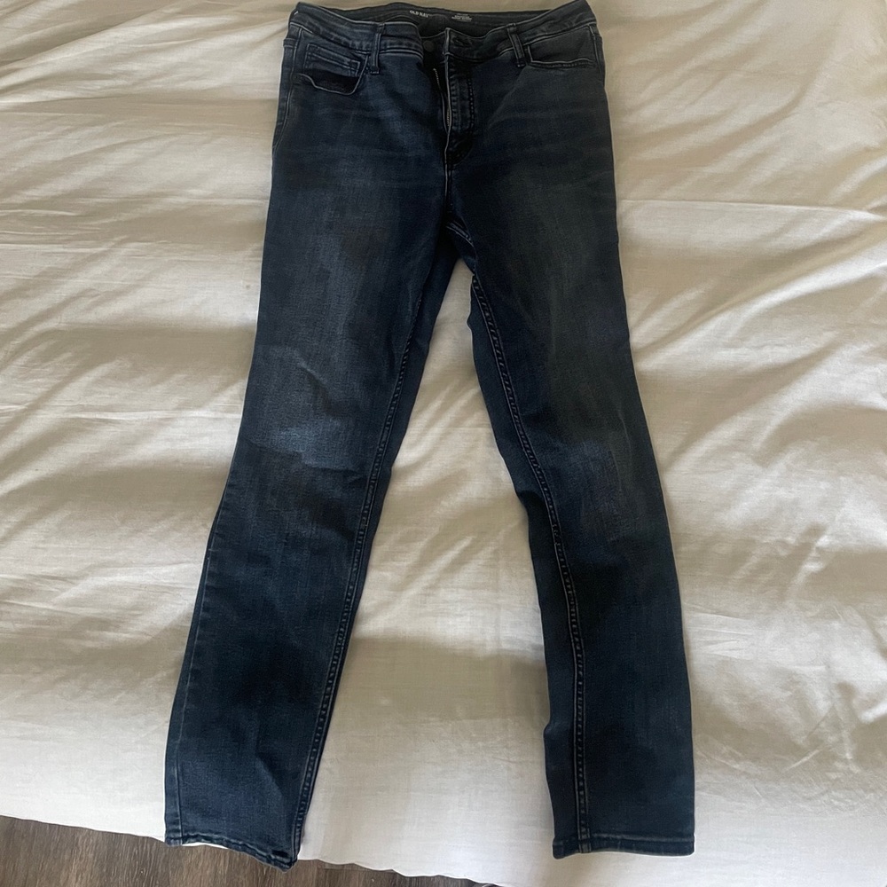 Old Navy Women's Deep Indigo Skinny Jeans